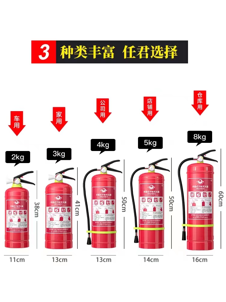 【上海消防】常见灭火器使用方法