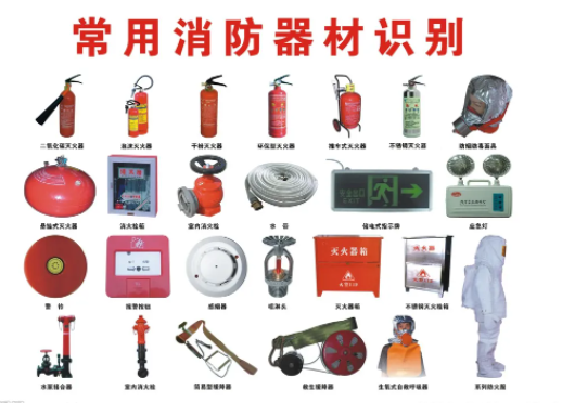 上海常见消防设备包括哪些